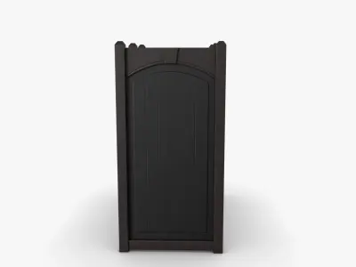 Trash Can 02 Low-poly 3D model