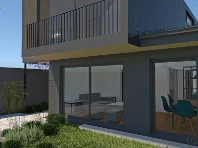 VT House Low-poly 3D model