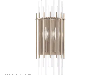 Wall light WALLIS 6300-AGB Low-poly 3D model