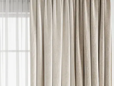 Curtain 341 3D model