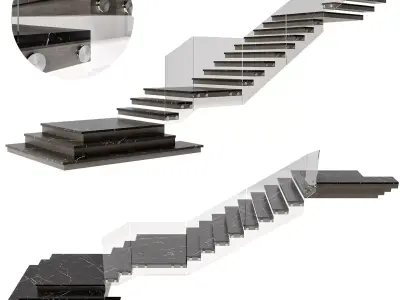 STAIR NO19 A 3D model