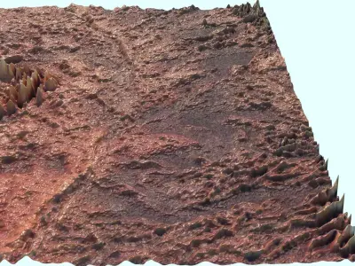 Gosses Bluff Crater 3D model