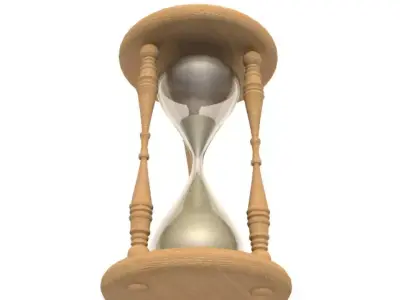 Hourglass collection 3D model
