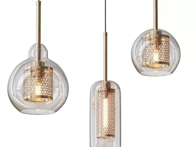 Hanglamp Living Room Light Fixture 3D model