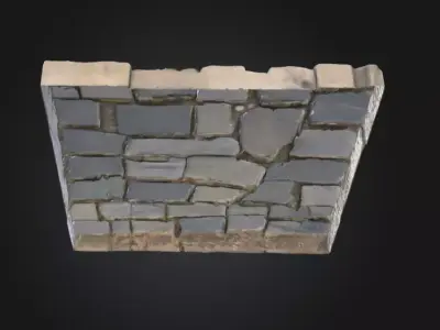 Stone Pathway in Darkness Texture