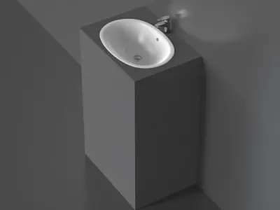 Basin Sink 50 3D model
