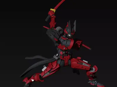 SA-1 Crimson Phantom 3D print model