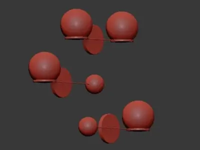 Contrapesso LED Single Sconce 3D model