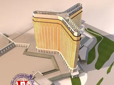 Las Vegas Mandalay Bay 3D model