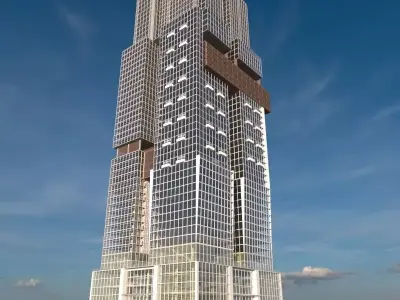 Skyscraper 10 3D model