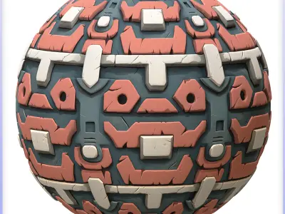 Stylized Wall Seamless Texture Texture 22