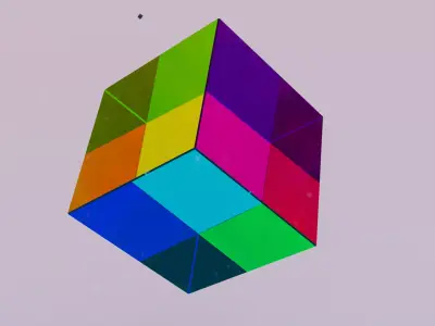 CMY Cube  3D model
