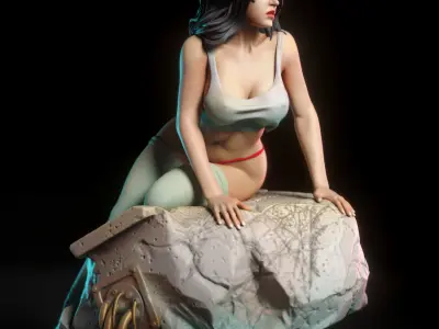 Druuna from Paolo Serpieri 3D print model