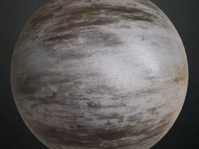 Smudged Painted PBR Material PBR Seamless Texture