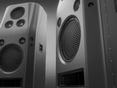 Hi-Fi Speakers 3D model