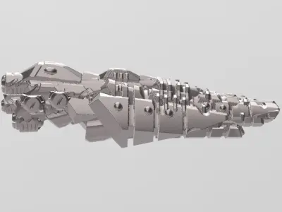 FLEET CORE - SG2 VODORS DESTROYER 3D print model