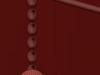 Franco Floor Lamp Arteriors 3D model