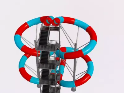 Slide Water 3D model