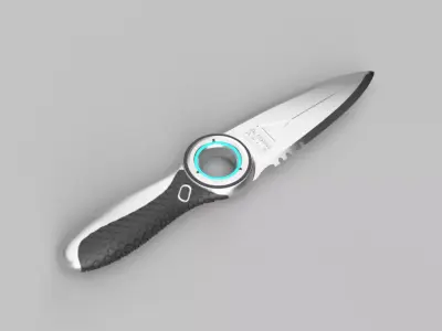 Subnautica knife model 3D print model