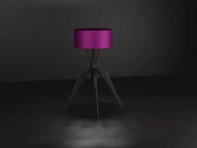 Lamp in world 3D model