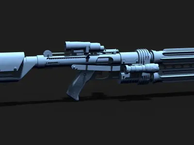 Shore trooper Gun  3D model