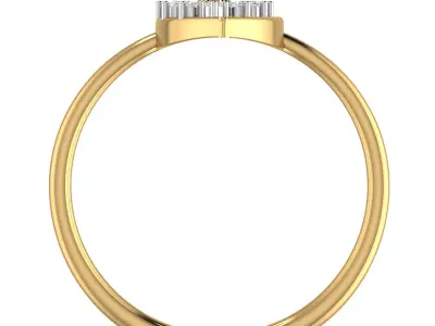 Ring Earrings Pendant Combo 3D print model