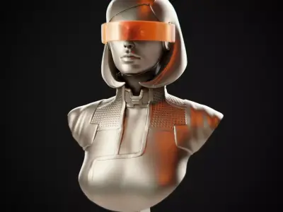 Mass Effect EDI  3D print model