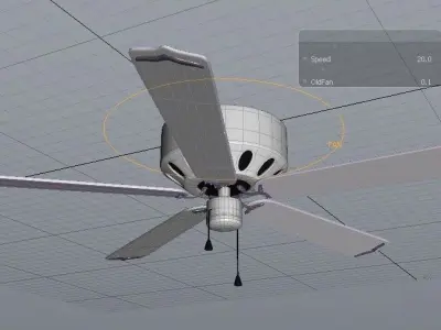 Ceiling Fan 3D model