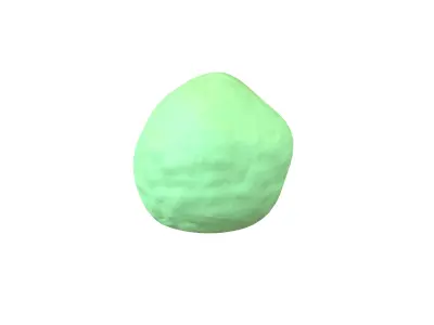 Snowball v1 006 Low-poly 3D model