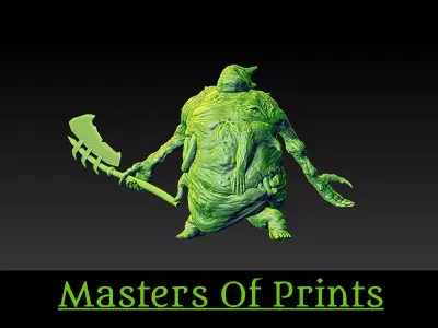 aberration 2 3D print model 3D print model masters of prints 3D print model
