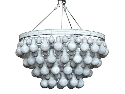 Crate and Barrel - Lure Chandelier 3D model