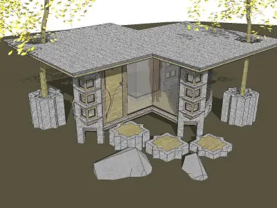 Creative Design-Holiday Cabin-0170 3D model