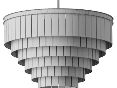Morsale Berkley Marble Chandelier 3D model