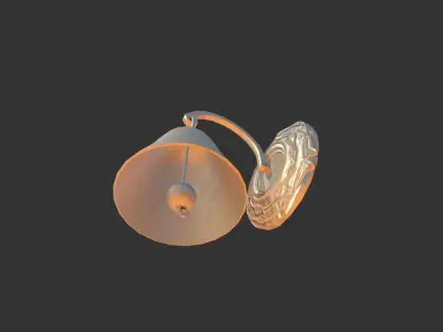 Door Bell Low-poly 3D model