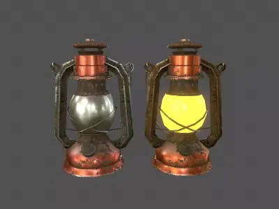 Lamp - Game Ready light bulb Low-poly 3D model