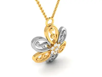 Women Pendant 3dm STL FBX OBJ Render Details 3D print model 4