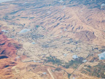 Tabriz Iran City Landscape 3D Model 3D model