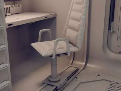 sci-fi chair 3D model