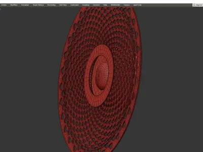 PLANCHET SCONCE Low-poly 3D model