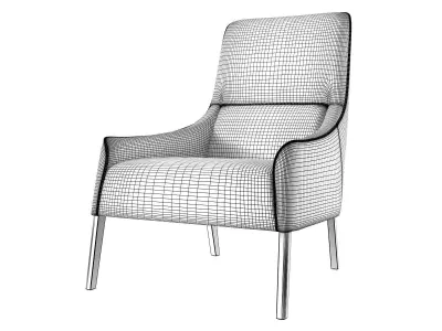 Long Island Armchair 3D model
