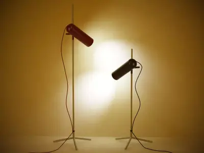 Wander lamp with base 3D model