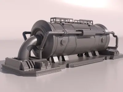 OilTank for 3Dprint 3D print model