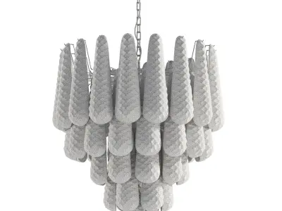  Murano Glass Chandelier 3D model