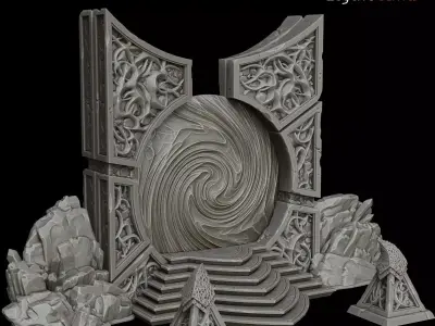 LegendGames Drow of the Underdark Full Set  3D print model