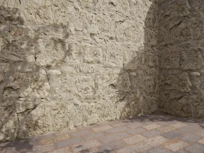 Stone Wall Textures - 4K Tileable PBR Photogrammetry Texture
