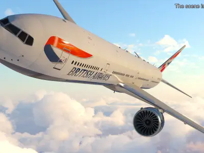  British Airways Boeing 777 Rigged 