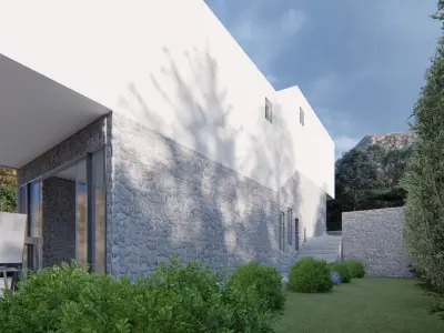 Weekend -Villa -House Model -Exterior and interior Render 3D model
