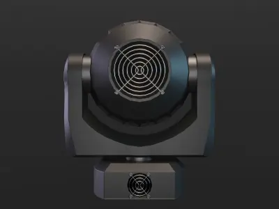 Moving Head LED Low-poly 3D model