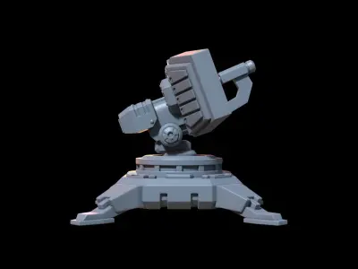 Communications pack 3D print model