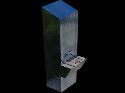 5 World Trade Center - NYC Low-poly 3D model